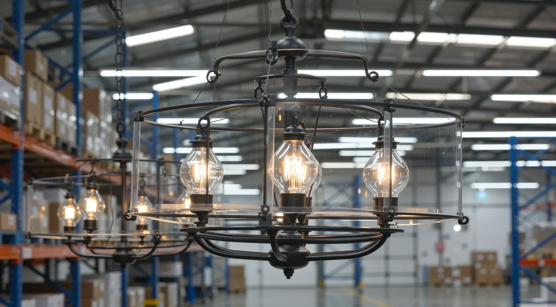 Chandelier Storage Racking Chandelier Light Warehouse Storage: Solutions & Display Case Storage ...