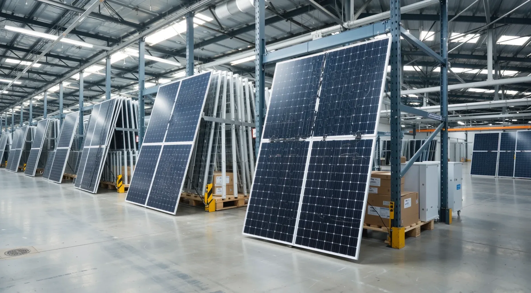 Solar Panel Warehouse Storage Solutions - Secure Storage for Storage ...